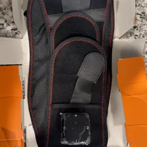 Lower Back Massager, Cordless Heating Pad with Massager for Back Pain Relief, 47-60" Lower Back Wearable Heating Pad for Cramps with 5 Heat&Timer, 3 Vibration Back Lumbar Support Belt for Men Women