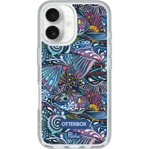 OtterBox iPhone 16 Case Symmetry Series Clear for MagSafe x Fishe