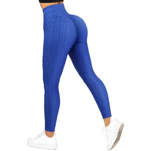 MOOSLOVER Women Scrunch Butt Lifting Workout Leggings Textured High Waist anti Cellulite Yoga Pants