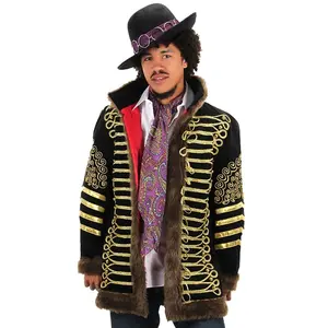 Jimi Hendrix Men's Deluxe Jacket Costume