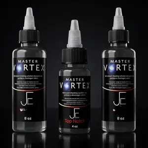 Vortex Cleaner Pro Bundle – 2×8oz + 1×4oz – Airbrush & Barber Tool Cleaner