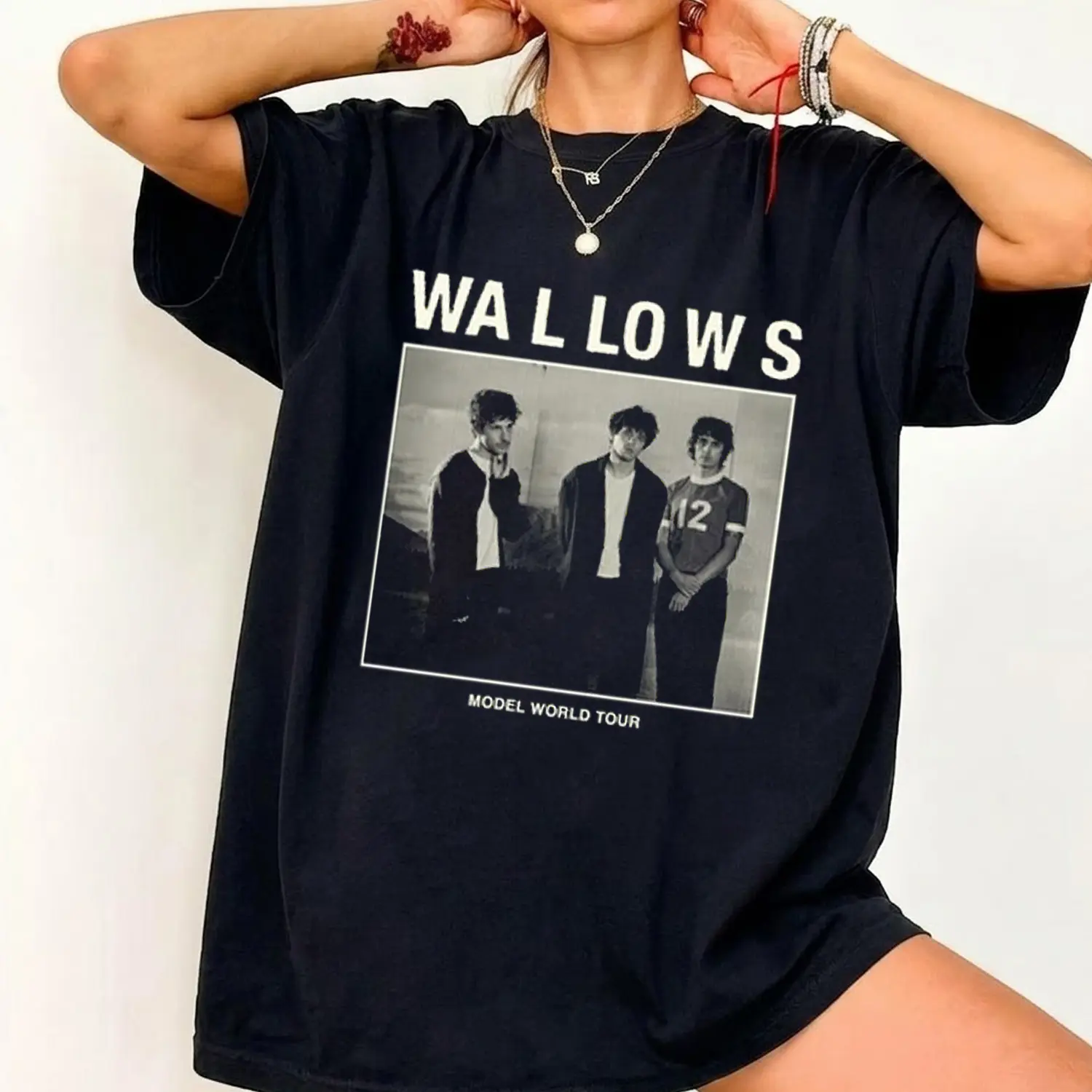 Wallows Vintage Graphic Tee Tell Me That It's Over Band Shirt HY6231