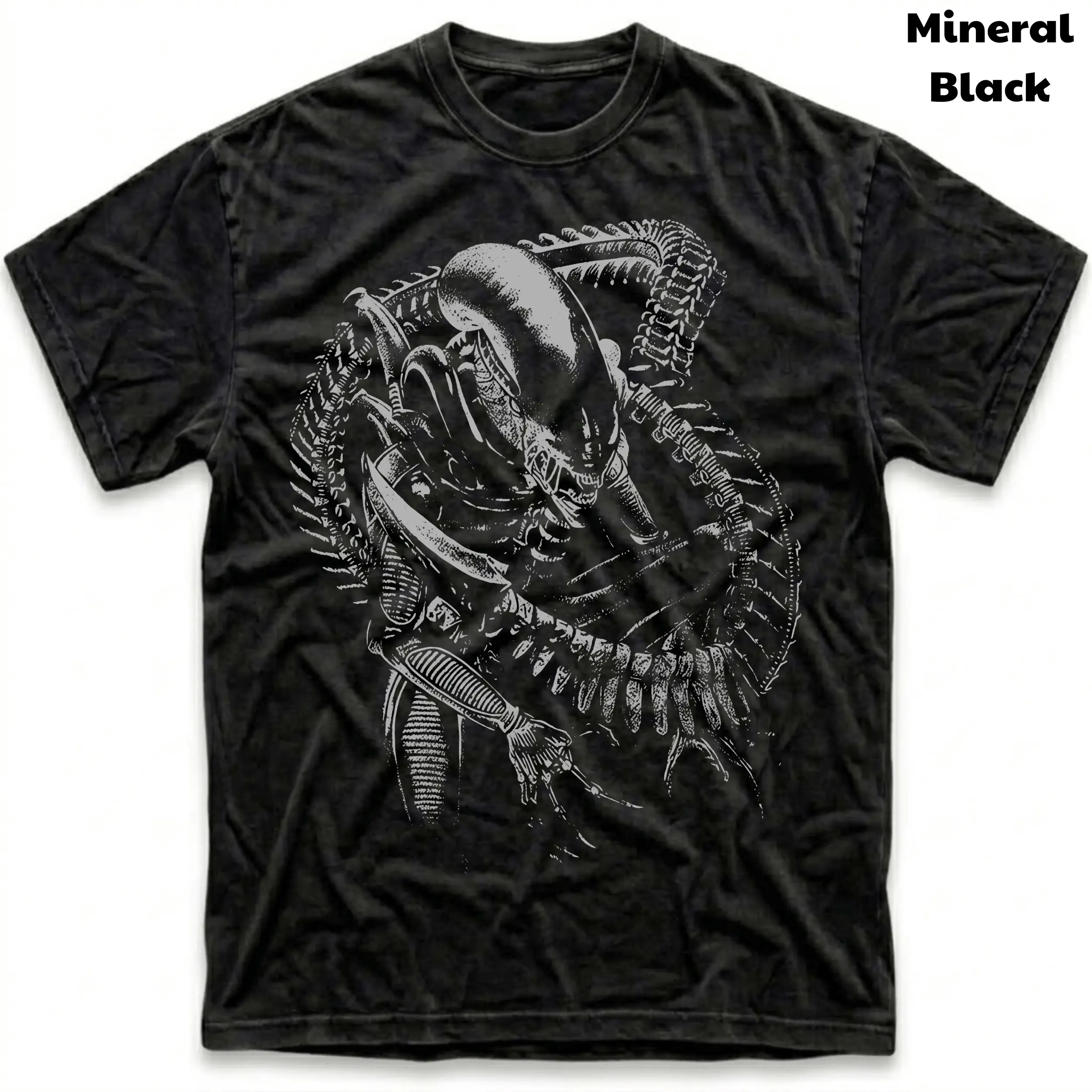 Men's and Women's T-Shirt, Vintage Xenomorph Alien Graphic Tee, Horror Movie Tee, Gift T-Shirt, Gothic Grunge Y2K Emo Scene Amity Affliction Style Clothes Menswear Womenswear Streetwear