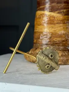 Maasai Shield Brass Bracelet