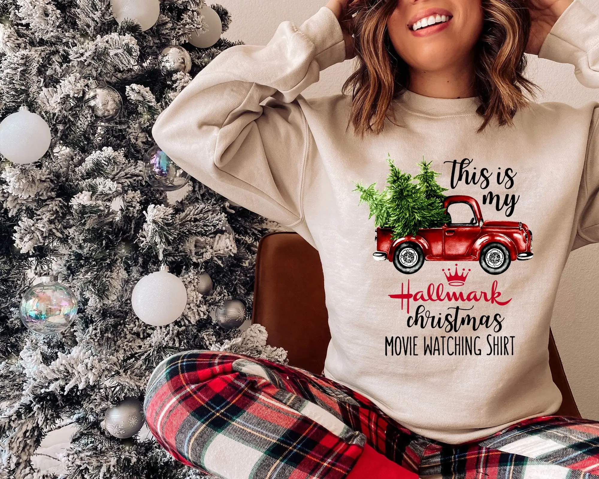 This Is My Hallmark Christmas Movie Watching Shirt, Hallmark Christmas Movie Fan