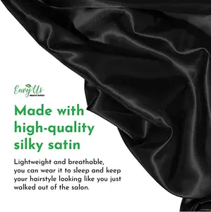 Envy Us Hair - Satin Bonnet with Elastic for Natural Hair