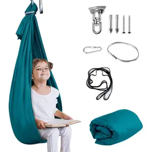 Therapy Swing for Kids with Special Needs (Hardware Included) Snuggle Swing Cuddle Indoor Outdoor Adjustable Hammock for Children with Autism, ADHD, Aspergers, Sensory Integration