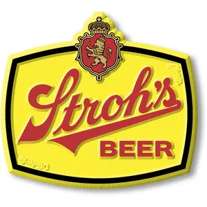 Stroh's Beer Logo Magnet by Classic Magnets