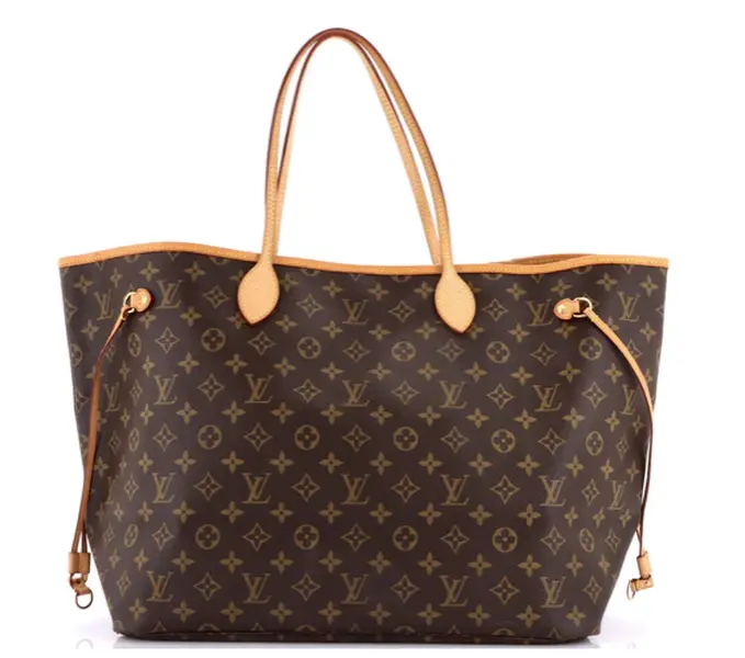 Pre-owned Louis Vuitton Coated Canvas Tote Bags Monogram Neverfull GM L26054059