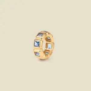 December Birthstone Spacer Charm