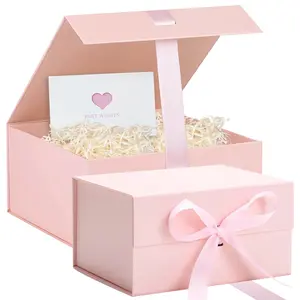 Gift Boxes with Magnetic Closure, Reusable Decorative Cases for Groomsmen Proposals & Bridesmaids, Perfect Wedding Accessories