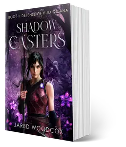 Shadow Casters Book 2: Defense of Huo Quiana by Jared Woodcox - SIGNED Paperback Edition - Brand New Condition - Unique Collector's Addition