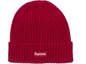 Supreme Overdyed Beanie Red