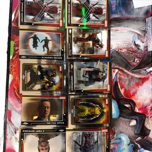 Topps Chrome 2025 Marvel Studios Deadpool Lot of 10 Base Cards Random Collection for Collectors