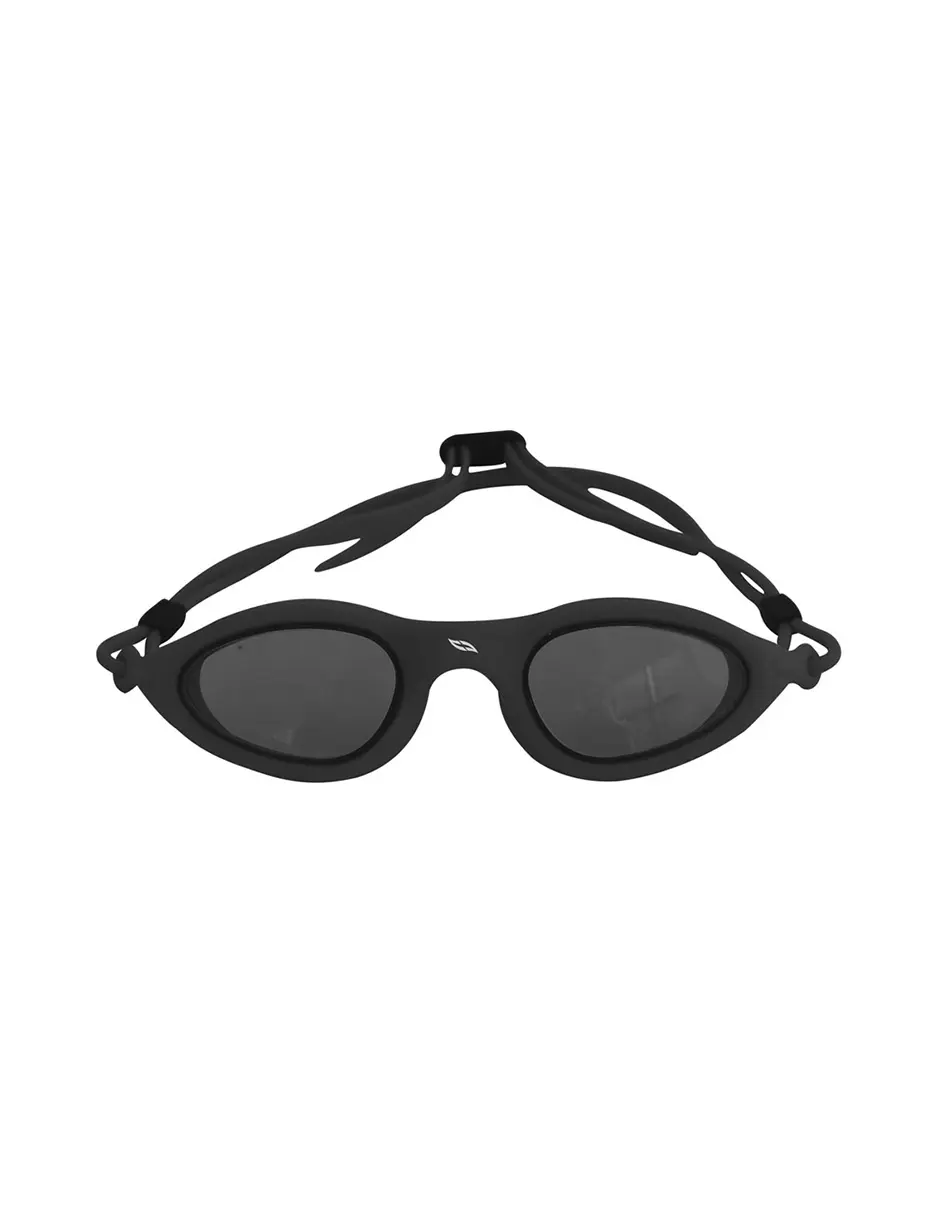 Voit G620 Adult Swimming Goggles with Comfortable, Fog-Free, UV Protection Lenses - Sporty Waterproof Design for Competitive or Casual Swimmers, Black