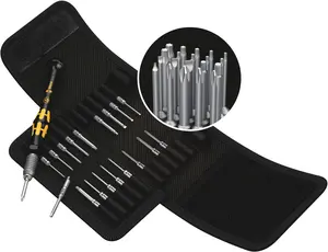 WERA 05073671001 KRAFTFORM KOMPAKT MICRO-SET ESD/20 SB BIT SET WITH HANDLE AND INTER-CHANGEABLE BLADES
