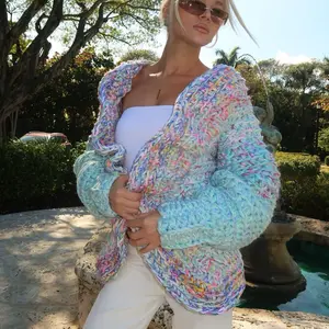 Iceland - Crochet Chunky  Jacket