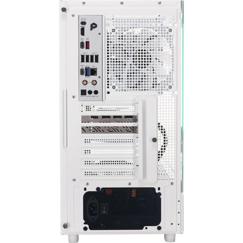 Ready-to-Ship: RYZEN 9600X RX w/WHITE 9070 XT GAMING PC