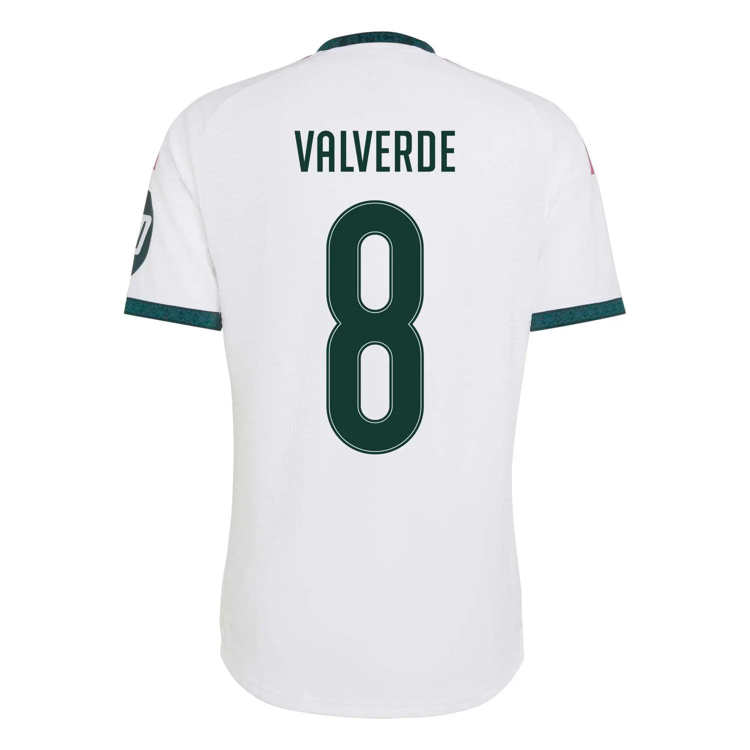 Valverde 8 - Madrid White Soccer Match Uniform – Lightweight Quick-Dry Football Jersey, Custom Player Name & Number