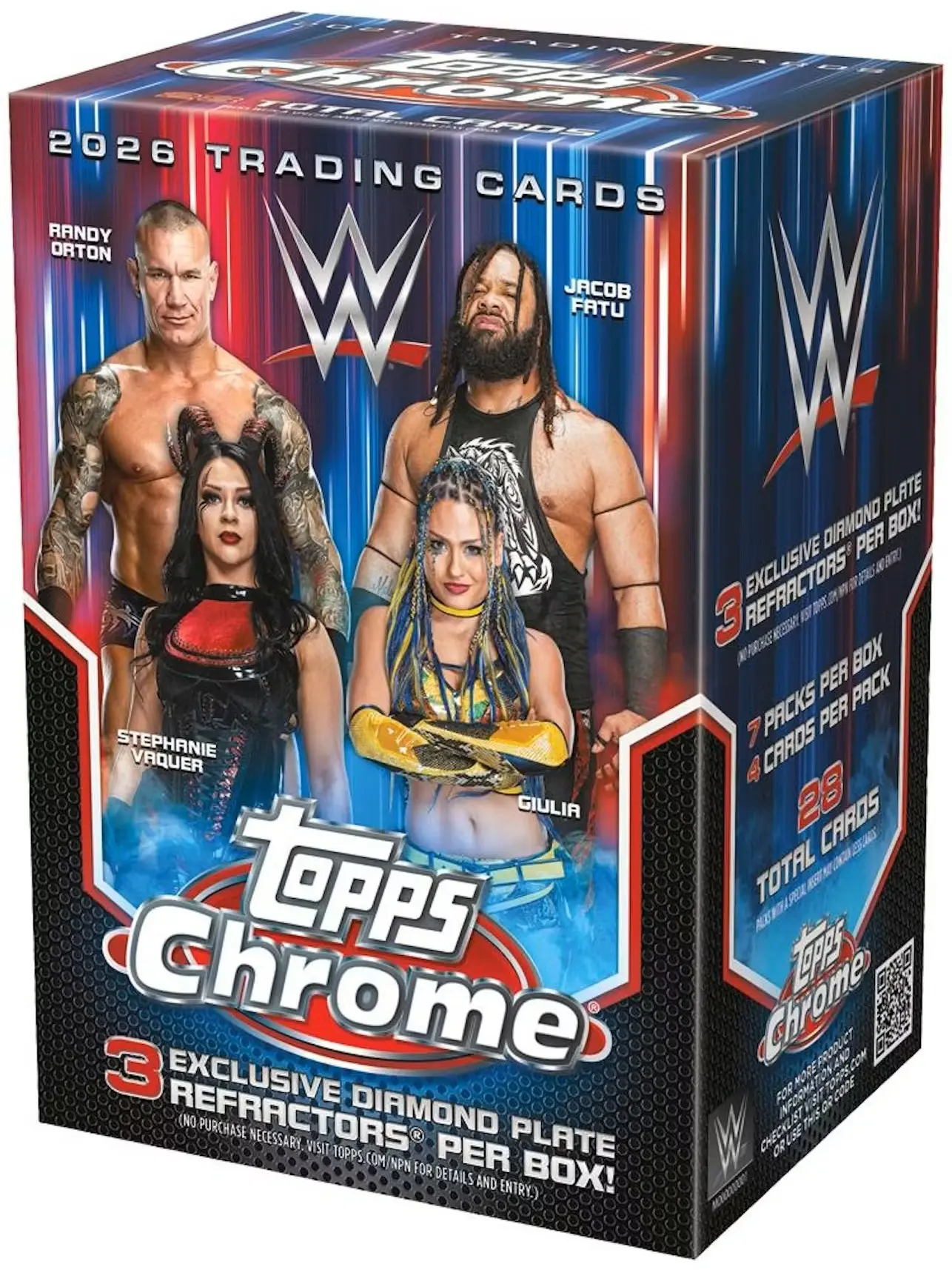 2026 WWE Topps Chrome Value Box