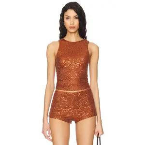 superdown Maja Top in Rust