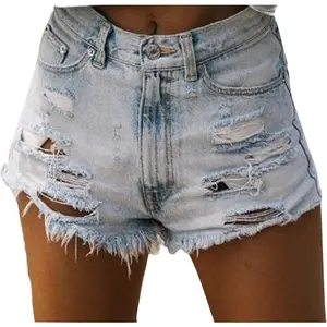 High Waisted Cropped Denim Pants - Cotton Straight Leg Capri Trousers for Women, Casual Commuter Wide Leg Ankle Pants with Comfortable Fit