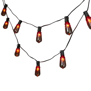 Halloween 10 Light 'Bloody' Flicker Flame Light Set