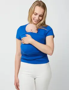 Skin To Skin Kangaroo T-Shirt & Nursing Top | Cobalt