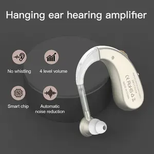 Smart Noise Cancelling Hearing Aids, Portable Rechargeable, Suitable for Seniors and Young Adults, Clear Amplification, Mild to Moderate Hearing Loss