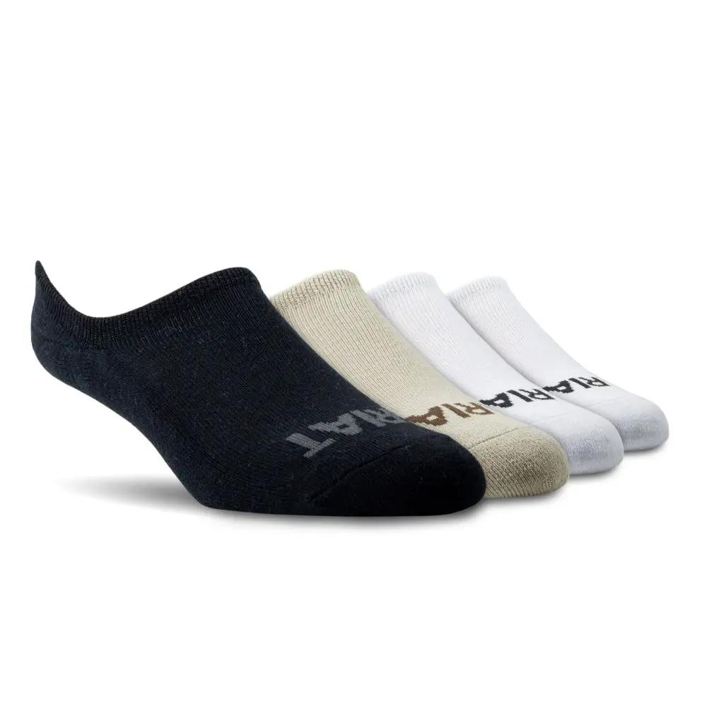 AR4041 Ariat Women's Western Hilo No-Show 4-Pack Socks - Naturals