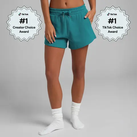 Comfrt | Waffle Lounge Short | Textured Waffle Knit Lounge Shorts With Drawstring
