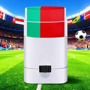 Portugal,，Face painting，Football season, midsummer, Top 16 favorite winning countries, football, festival events, audience seating event face paint sticks, suitable for national festivals and celebrations, makeup for one-unisex