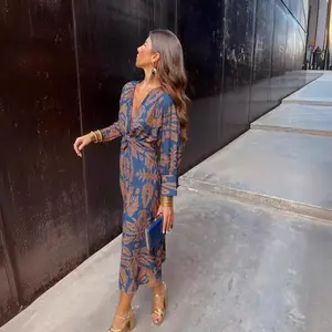 Women’s Printed Dress for Autumn 2025