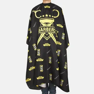 Barber Cape, 1 Count Hair Cutting Cape With Snap Closure, Waterproof Hairdressing Cape, Valentine's Day Gift, Hair Products, Hair Cutting Accessories