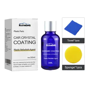 Interior Detailer Restorer Polishes for Plastic User Friendly Trim Restorer Safe Brings back like-new shine on faded plastic