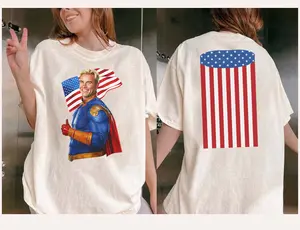 The Boys Season 5 Frenchie Serge Hughie Campbell Mother’s Milk Homelander Freedom Camp 37 Prisoner Sweater