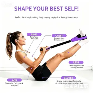 Cross-border fitness foot pedal resistance band for men and women, elastic leg training rope for leg strength, resistance pull strap, foot pedal resistance trainer, Mother’s Day gift
