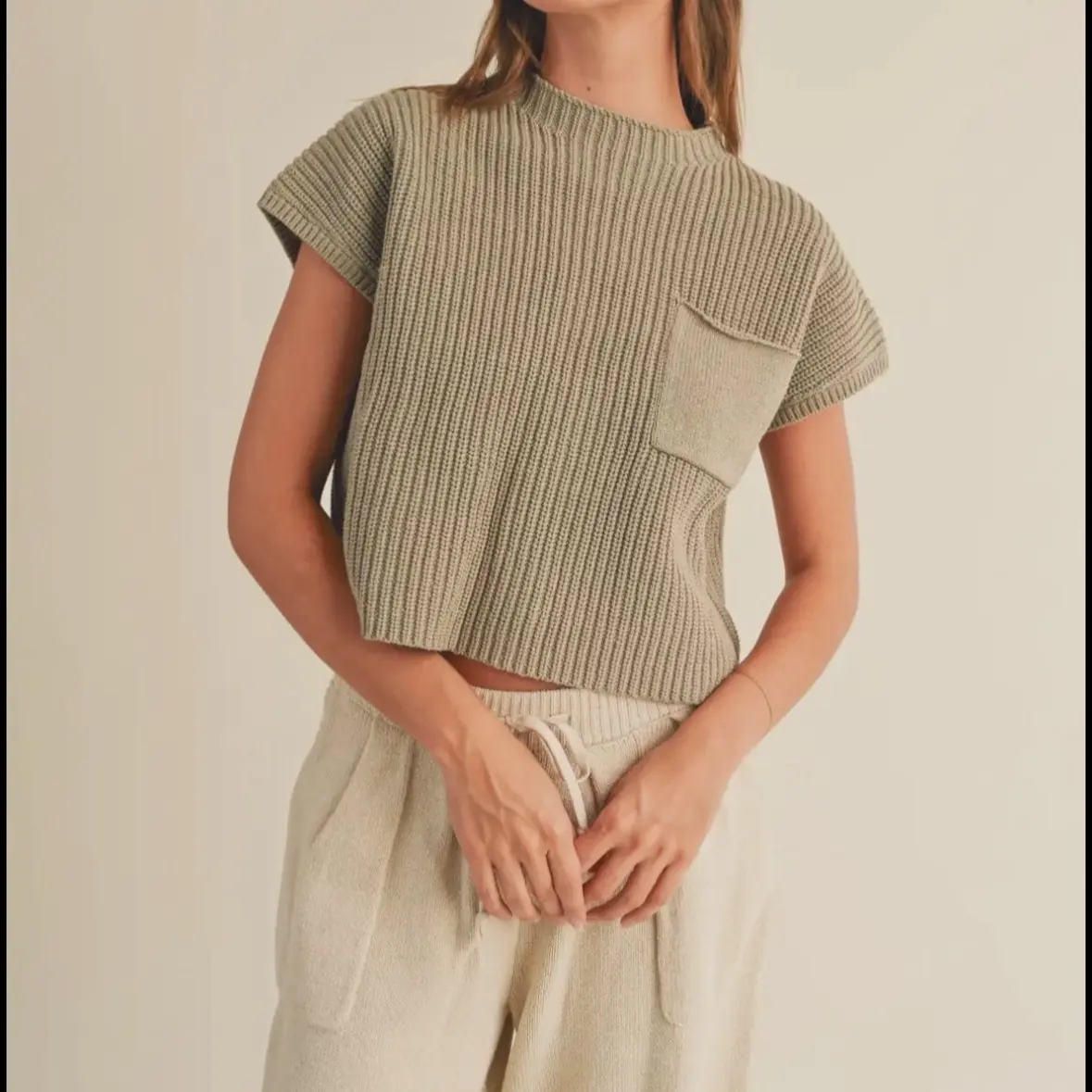 Women's Knot Sweater Top - Knitwear and Womenswear - Capsule Season