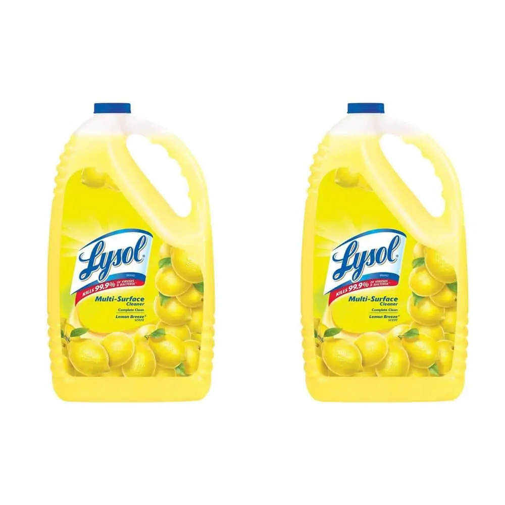 Clean & Fresh 144 oz. Lemon and Sunflower Scent Disinfecting All-Purpose Cleaner (2-Pack)