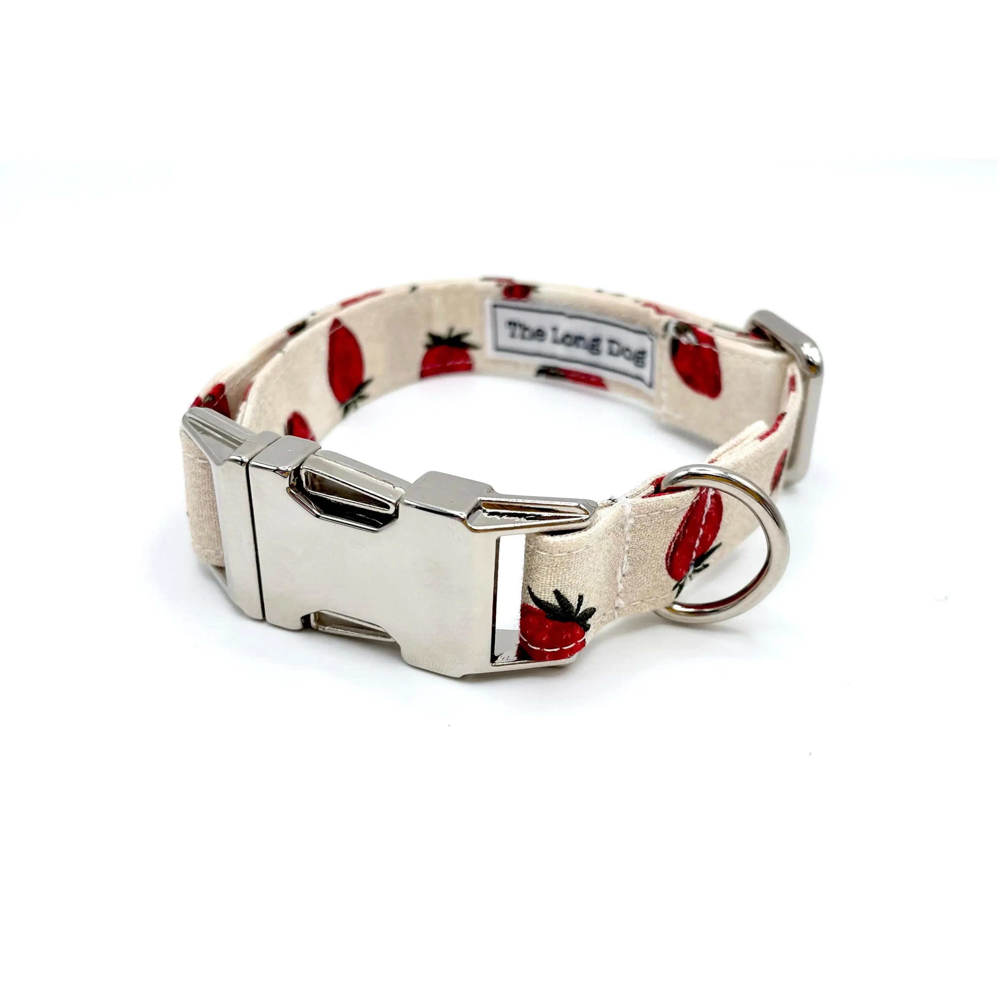 Strawberry Patch Dog Collar