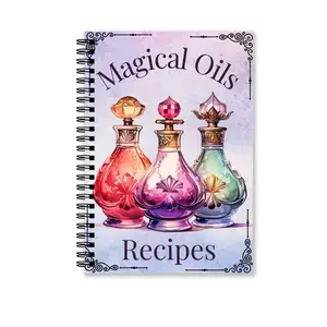 Magic Oil Recipe Handbook, Guide to Making Magic Oils for Modern Witchcraft and Wicca, Essential for Spiritual Practices