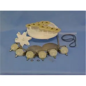 A & A  6-Port Low Profile Actuator Valve Retro-Fit Kit