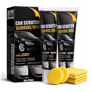 Scratch Remover for , Upgrade Scratch Removal Wax & Swirl Remover with Wipe Sponge,  Restorer & Clear Coat  Polishing Compound Kit, Easy to Use for   Colors, 2 count