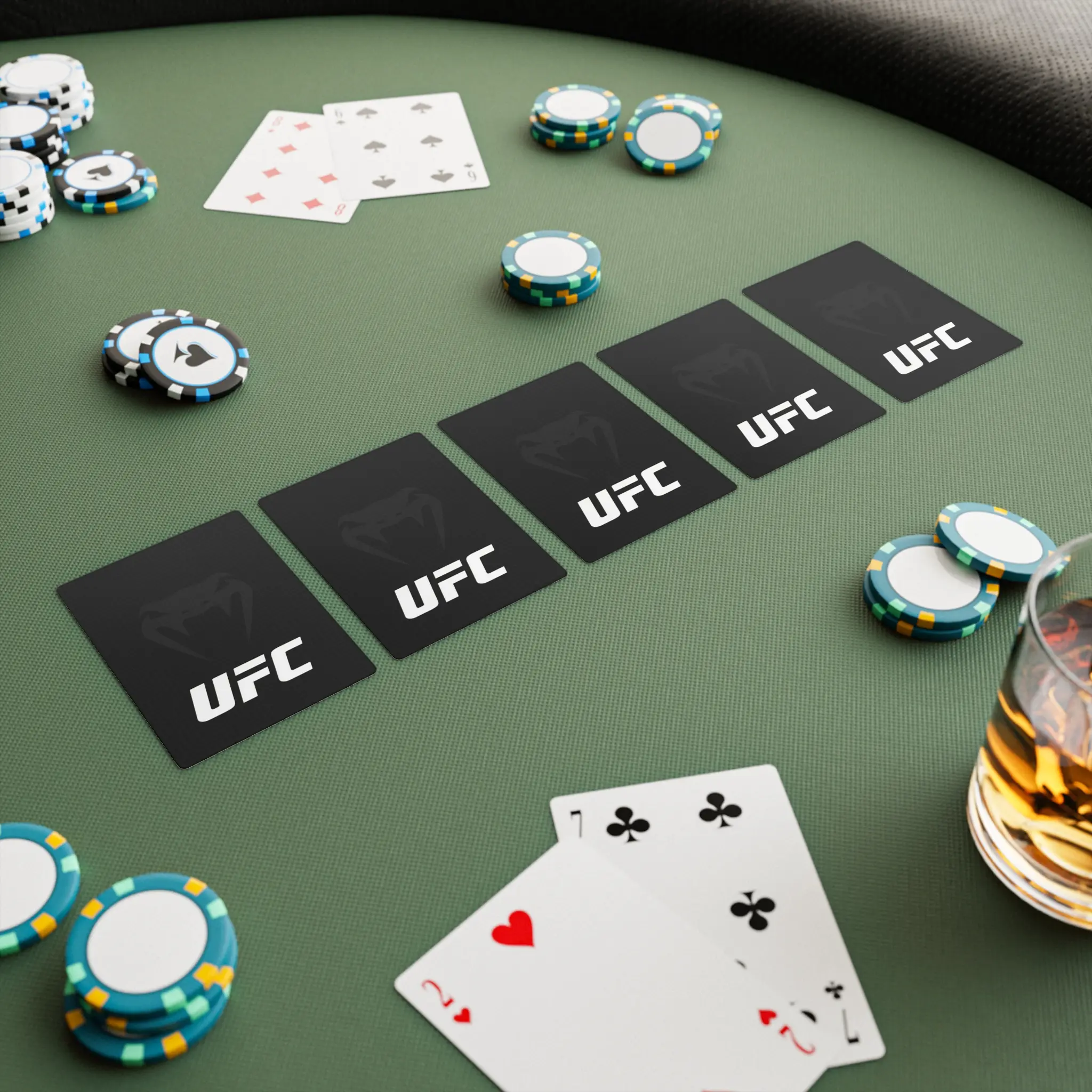 UFC Playing Cards Deck - MMA Champions Design Poker | Poker Cards Gift for Sports Fans