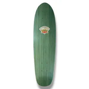 G&S Fibreflex BowlRider Skateboard Deck - Green Stripe