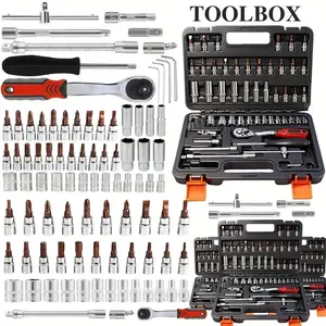 Professional 52PCS Tool Kit – Multi-Purpose Repair Tools with Portable Case, Ideal for Home Improvement, Garage & Auto Work