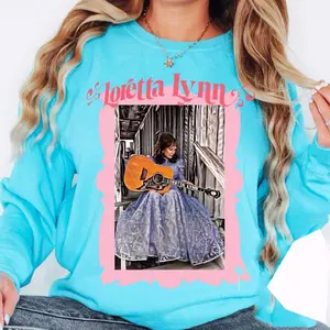 Loretta Lynn Vintage-inspired Sweatshirt - Retro Country Music Fashion For Fans Sweater