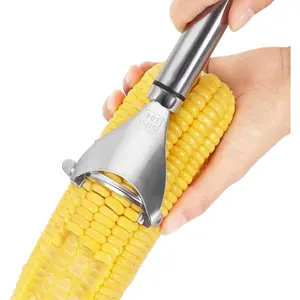 Corn Peeler, Corn Cob Stripper Tool, 304 Stainless Steel Corn Cob Remover, Quickly Remove Corn Kernels from Corn Cobs, Kichen Gadget