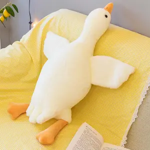 Weight Goose stuffed Animal 19.7 inches, 1.4 lbs, Weight Goose Plush Pillow, Goose Plush Soft Swan Hugging Pillow, Gift for Anxiety Kids and Friends