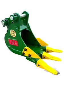 8" Trenching Bucket for 0.5 - 1.5 Tons Mini Excavators. 25mm Pins